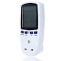 Miniatyrbild 1 av 3: Electricity Usage Monitor, Electricity Power Consumption Meter Energy Monitor Timer Plug Watt Kwh Analyzer Plug-in With Lcd Display For Home Hotel