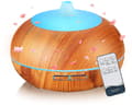 Aroma Diffuser, 500ml Silent Fragrance Oil Diffuser, Humidifier With Led Light,yoga