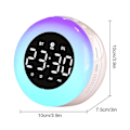 Miniatyrbild 2 av 5: Kids Alarm Clock, Dual Alarm Clock With Touch Night Light Dimmable, Ok To Wake Clock For Kids, Wake Up Light With Sleep Trainer, Diy Alarm Clock Ringt