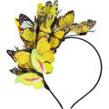Miniatyrbilde 1 av 4: Sommerfugl Fascinator Hatt Monark Sommerfugl Hodebånd Krone Teselskap Halloween Kostyme Hodeplagg