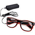 Pikkukuva 1 / 4: Neon Rave Glow LED-lasit Red