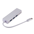Pikkukuva 3 / 3: Type C uros Ethernet naaras + 3 X Usb 3.0 / 3.1 naaras