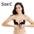 Pikkukuva 2 / 4: 2 kpl Itsekiinnittyvät Näkymättömät Rintaliivit Push Up Selästä Avoin Malli Mango Cup Skin Color c