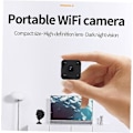Miniatyrbild 4 av 5: Mini Wifi Hd Wireless Security Camera With Night Vision Motion Detection(black)