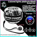 Pikkukuva 1 / 4: Rannekehyvä Itsekäynnistyvä Gyroskooppi Powerball Gyro Power Käsipallo Lihas Bluetooth led-bag