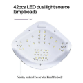 Miniatyrbillede 5 af 5: Yyh-168w UV LED Lampe Negle 42 stk. LED'er Gel Negletørrer