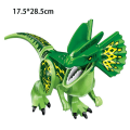 Miniatyrbild 1 av 3: Jurassic Dinosaur World Series Building Blocks Triceratops  Big Figures|blocks Kuo ear dragon
