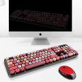 Miniatyrbild 2 av 4: 104-key Wireless Bluetooth Keyboard, 2.4ghz Non-drop Connection Design, Compatible With Pc, Computer, Laptop, Suitable For Most Systems