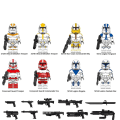 Miniatyrbild 1 av 4: 8pcs Star Wars Building Block Accessories Minifigure Assembly