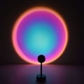 Miniatyrbild 1 av 4: Sunset Lamp Rainbow Projection Lamp Led Light Projector For Living Room Bedroom Background Wall Color Lights For Taking Pictures Live Broadcast