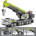 Miniatyrbillede 4 af 4: Sembo Gravemaskine Lastbil Mixer Kran Bulldozer Byggeklodser By Ingeniørkøretøjer Klodser Legetøj Gaver Til Børn Drenge By Mixer Lastbil