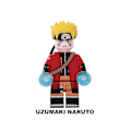 Miniatyrbild 2 av 4: Naruto Uzumaki Assembled Minifigure Children's Building Block Toys 8pcs