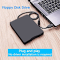 Pikkukuva 3 / 5: Kannettava 3,5 tuuman USB-liikkuva levykeasema 1,44 Mt ulkoinen levyke FDD kannettavalle tietokoneelle USB Plug-and-play -yhteys