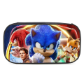 Miniatyrbillede 1 af 3: Sonic The Hedgehog Penalhus Skoleartikler Opbevaringstaske Gave A