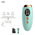 Miniatyrbillede 1 af 5: Laser Epilator 990000 Blink Permanent Ipl Photoepilator Laser Hårfjerning Depiladora Smerteløs Elektrisk Epilator Maskine Light Green