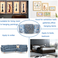 Miniatyrbillede 4 af 4: 8 stk. Store Sofastik Sofaer Universal Rustfrit Stål Sofastik Møbelstik Låsende Sofabeslag