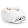 Miniatyrbillede 2 af 3: Håndsæt Elektrisk Laser Epilator Ipl 600000 Flash Hårfjerner White