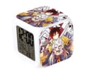 game Life Led Digital Thermometer Glowing Cube Alarm Clock 7 Color Changing