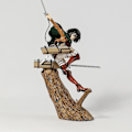 Miniatyrbild 3 av 5: Attack On Titan Mikasa Levi Ackerman Renewal Package Ver. Collection Figure Figurine Model Statue 25cm no box