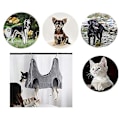 Miniatyrbillede 4 af 4: Kæledyrspleje Hængekøje Hjælper Assistent Multifunktionelt Tørt Håndklæde Kat Hunde Fastholdelsespose grey S