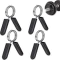 4 Pcs Spring Locking Dumbbell Clamp 25mm Dumbbell Lock, Dumbbell Clamp, Spring Locking, For Bodybuil