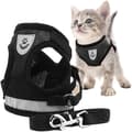 Cat Harness, Cat Harness Escape Proof Black L