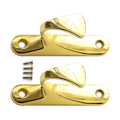 Miniatyrbild 1 av 5: 2pcs Curtain Hooks Simple Exquisite Small Multifunctional Home Curtain Holdbacks Drapery Tiebacks For Home Gold Yellow