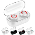Miniatyrbild 3 av 4: Wireless Bluetooth-compatible 5.0 Touch Control Earphone Earbuds With Mic Charging Box A