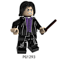 Miniatyrbild 4 av 4: 8pcs Harry Potter Doll Hogwarts Principal Professor Snape Assembled Building Block Minifigure Toy