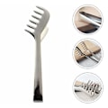 Miniatyrbilde 3 av 3: Pastatang i rustfritt stål, multifunksjonell spaghettitang, premium pastatang
