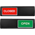 Miniatyrbild 2 av 5: Open Closed Sign, Open Signs Privacy Slide Door Sign Indicator Silver-open close sign