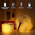 Miniatyrbild 4 av 4: Led Real Wood Book Lamp Hanging Strap - Versatile Reading Lantern