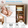 Miniatyrbild 4 av 5: 6 Pcs Magnetic Door Catch Push Open Magnetic Touch Latch