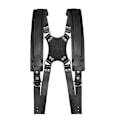 Miniatyrbild 3 av 3: Camera Strap Accessories For Two-cameras  Dual Shoulder Leather Harness  Multi Camera Gear For Dslr/slr Strap Dual Camera Strap Holder Holste BLACK
