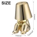 Miniatyrbild 2 av 5: Table Lamp Decoration Bedroom Table Lamp Creative Statuette Modeling Table Lamp Thinker Table Lamp Mr-WHERE