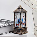 Miniatyrbillede 3 af 4: Juledekoration Natlampe LED Snelanterne Fyldt Med Vand style 2