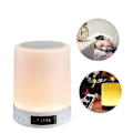 Miniatyrbild 2 av 4: Creative Bluetooth Speaker Bedside Night Light Alarm Clock Portable Desktop Night Light