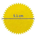 Miniatyrbild 5 av 5: Round Gold Mailing Label Stickers Roll, Envelope Seal -2 In(golden)(500pcs)