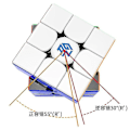 Miniatyrbild 3 av 4: New Gan Cube Gan 356 Rs 3x3x3 Magic Cube Professional Speed Cube Puzzle Cube 3x3 Game Cubes Gan356 Cubo Magico Educational Toys