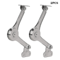 Miniatyrbild 2 av 5: 2pcs Heavy Duty Lid Support Hinges Soft Close Folding Lid Stay Hinge Keep Lid Hinge Open For Cabinet