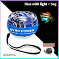 Pikkukuva 1 / 4: Rannekehyvä Itsekäynnistyvä Gyroskooppi Powerball Gyro Power Käsipallo Lihas Blue light bag