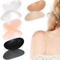 Miniatyrbild 1 av 5: 4 Pairs Shoulder Push-up Pads Soft Silicone Adhesive Shoulder Pads Anti-slip Enhancer Shoulder Pads