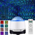 LED Projektor Natlampe, acsergery Projektor Indbygget Bluetooth
