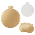 Pikkukuva 4 / 4: Mini pahviset kakkupohjat 100 kpl kultaiset mousse-kakkualustat kakkupaperilautaset jälkiruokalauta Rectangle