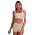 Miniatyrbillede 3 af 5: Polstret numseløfter trusser, hofteforstærker shapewear, body shaper T BEIGE L