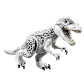 Miniatyrbillede 4 af 4: 8 stk. børnelegetøj Dinosaur Byggeklodser Jurassic Dinosaur Samlet Pædagogisk Legetøj