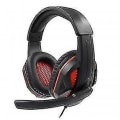 Miniatyrbillede 1 af 4: 3,5 mm Justerbart LED Lys Kablet Bas Stereo Gaming Headset Øretelefon Hovedtelefon