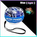 Pikkukuva 1 / 4: Rannekehyvä Itsekäynnistyvä Gyroskooppi Powerball Gyro Power Käsipallo Lihas Blue with light