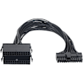 Miniatyrbillede 2 af 4: Computer Case Bundkort Strømforsyning Linje 24pin Strømforlængerledning 24p Adapterkabel Atx24 Pin Forlængerledning
