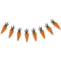 Miniatyrbild 2 av 4: 1pc Funny Easter Decorative Cloth Bunting Carrot Design Banner Party Supply
